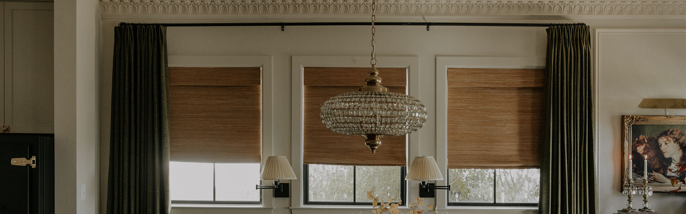 BamBoo / Woven Wood Shades banner