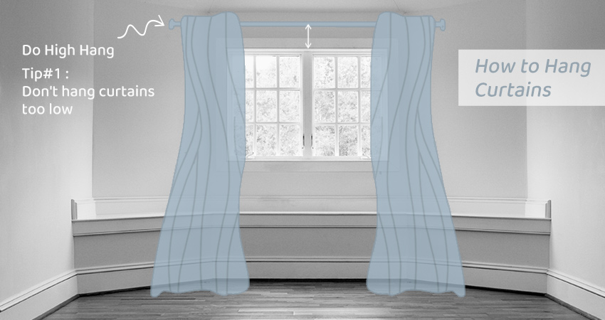 How High to Hang Curtains ? - Blog