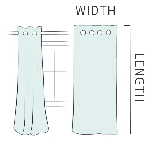 Buy Lesley Linen Blend Curtains | Curtarra